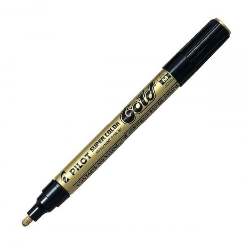 Pilot sprittusch gylden 1 mm - 12 stk.