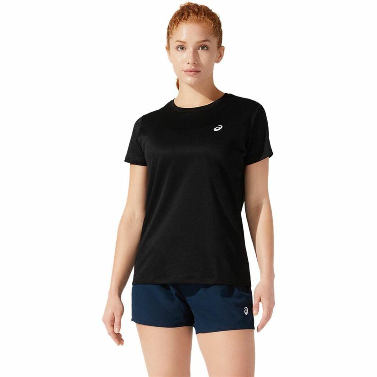Asics Core SS kortærmet T-shirt til kvinder - Sort (XS) billede