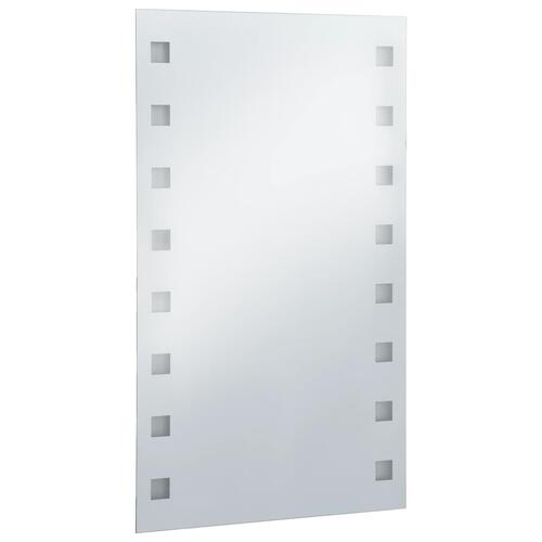 LED-vægspejl til badeværelset 60x100 cm