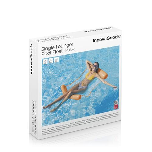 Enkelt flydende vand-hængekøje til swimmingpool Pulok InnovaGoods