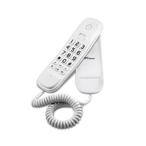 Fastnettelefon Telecom 3601V Hvid Hvid/Grøn