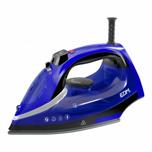 EDM Product dampstrygejern 2000 W, blå - Small (30 × 12,6 × 16 cm)