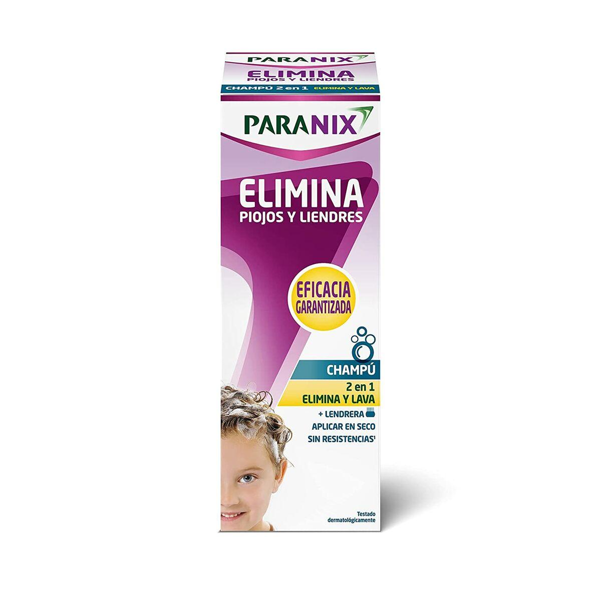 Luseshampoo Paranix Elimina Piojos Y Liendres Champú Lote 2-i-1 200 ml 2 Dele