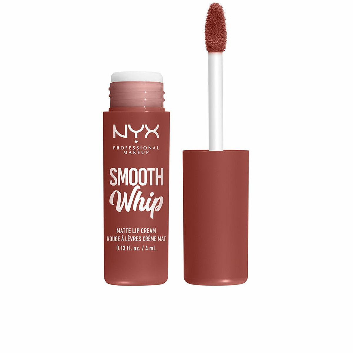 Læbestift mat - NYX Smooth Whip, Late Foam, 4 ml billede