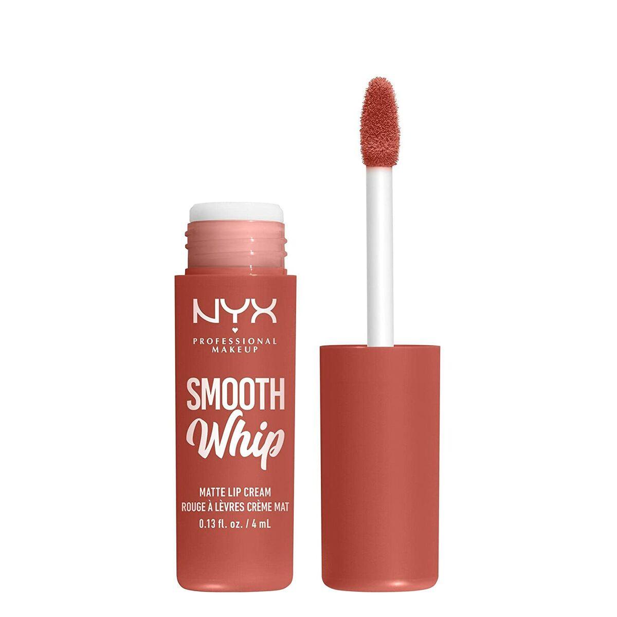 Læbestift mat - NYX Smooth Whip Pushin' Cushion 4 ml, brun