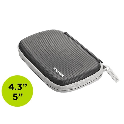 GPS etui TomTom - Beskyttende case, sort/grå