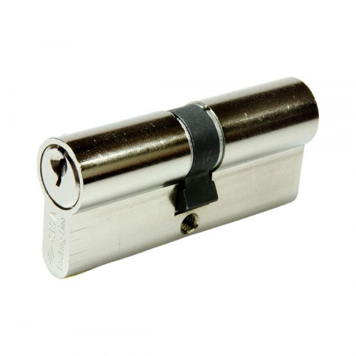 Låsecylinder Cisa Logoline - nikkel, kort camlock, 30 × 40 cm