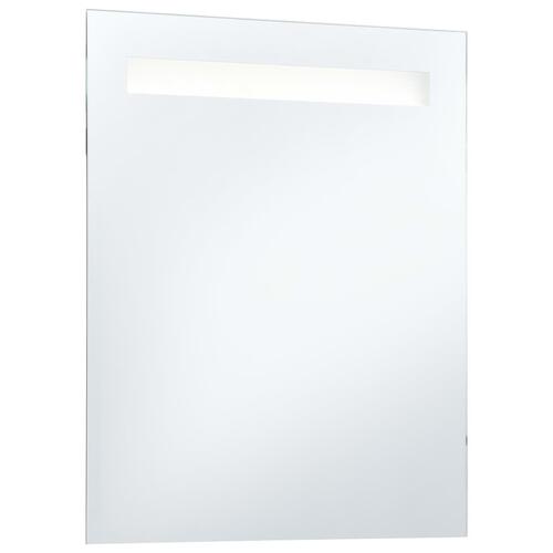 LED-vægspejl til badeværelset 50x60 cm