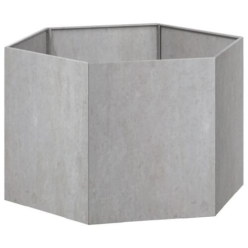 Plantekasse 60x60x45 cm cortenstål rustfarvet
