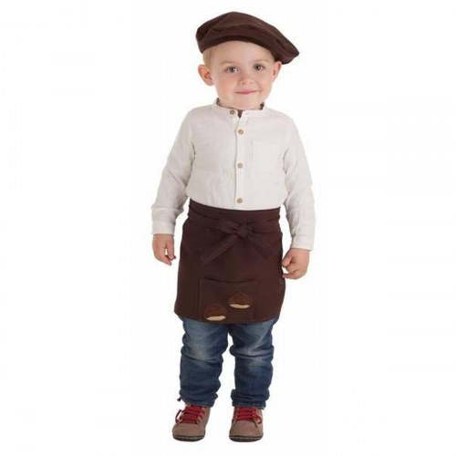 Baby kostume - Castañero 0-12 måneder (hat og forklæde)