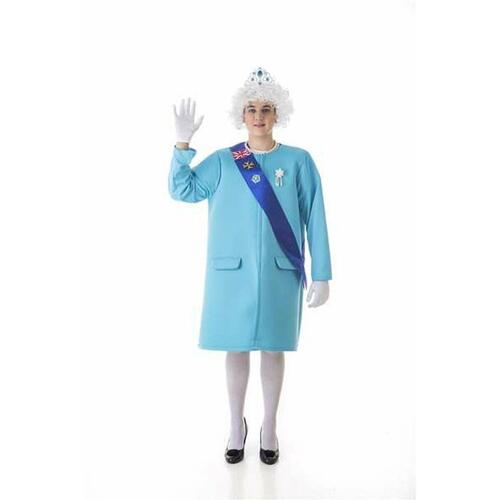 Kostume til voksne Elizabeth II Dronning