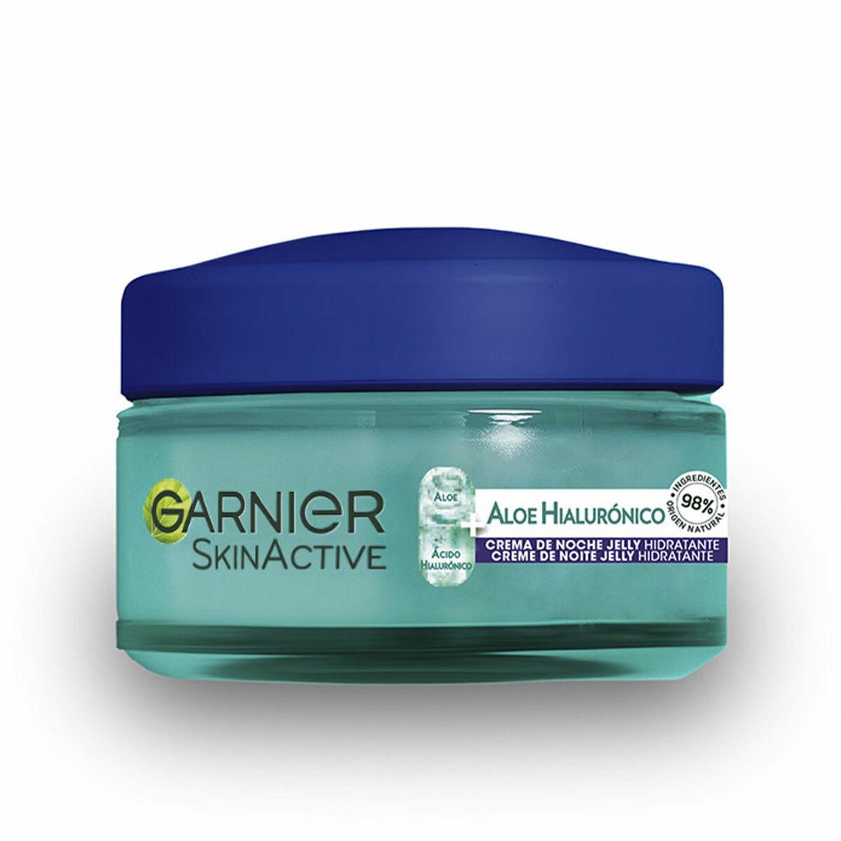 Ansigtsmaske nat Garnier SkinActive Aloe Hialurónico 50 ml