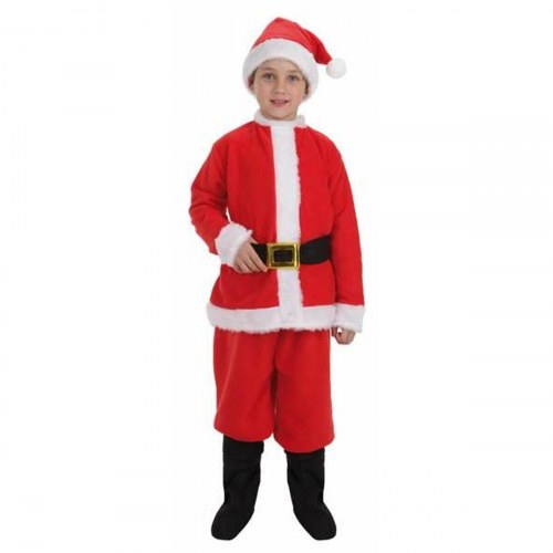 Julemandskostume til børn - 2-3 år (rød)