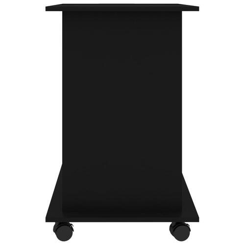 Computerbord 80x50x75 cm spånplade sort