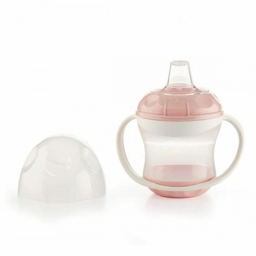 Tudkop ThermoBaby 180 ml med håndtag - Pink