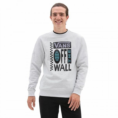Vans Global sweatshirt uden hætte - Hvid (XL)
