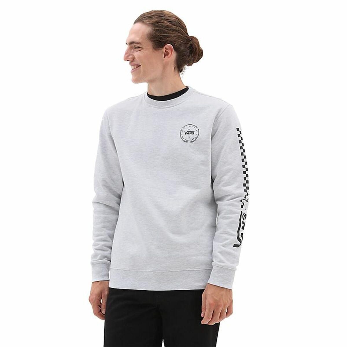 Vans Orbiter sweatshirt uden hætte - herre, hvid, XL
