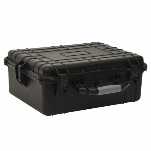 Transportabel flightcase 55 × 43 × 21 cm - PP/ABS - sort