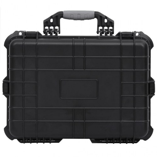 Transportabel flightcase 52 × 40 × 19 cm - PP/ABS - sort