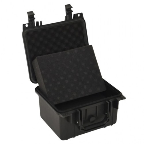 Transportabel flightcase 27 × 25 × 18 cm - PP/ABS - sort