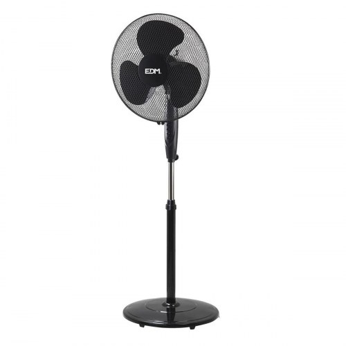 Gulvventilator EDM - sort 45 W, Ø 40 cm