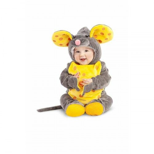 Babykostume - Mickey Mouse, 0-6 mdr, gul