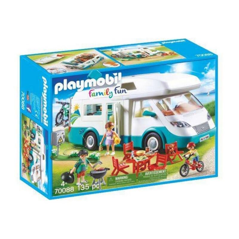 Se Playset Playmobil Family Fun Summer Caravan Playmobil (135 stk) hos Boligcenter.dk