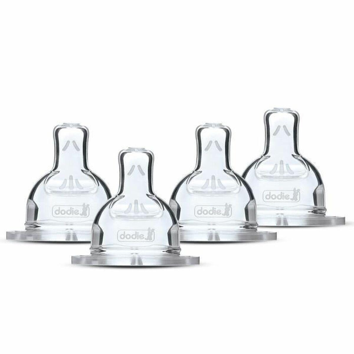 Dodie suttehoveder - 4 stk., medium flow, anti-kolik