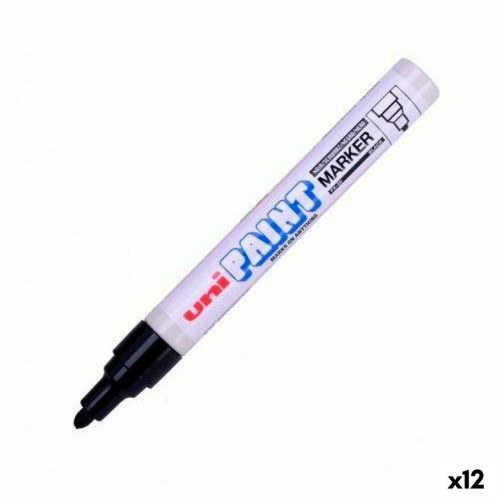 Uni-Ball PX-20 sprittusch - sort, 12 stk.