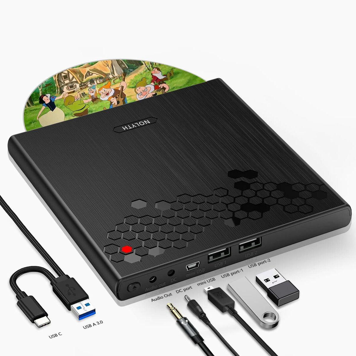 USB-adapter CD/DVD-afspiller (OUTLET A)