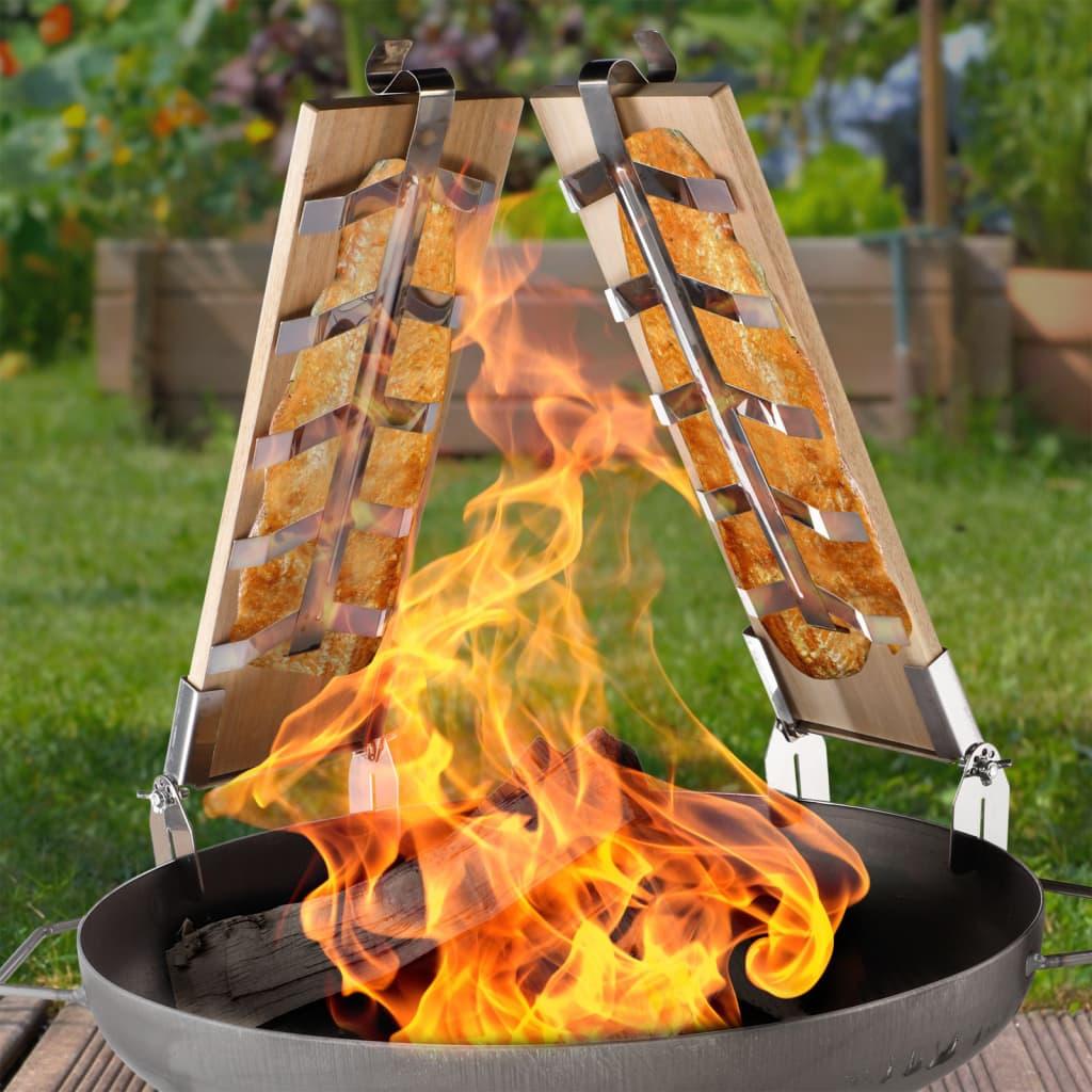 HI fiskevendere til grill 2 stk. 55x16,5x5 cm