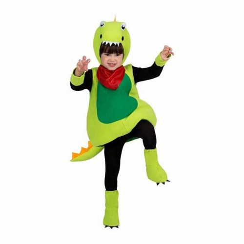 - Grøn Dinosaur kostume til børn, 3-4 år