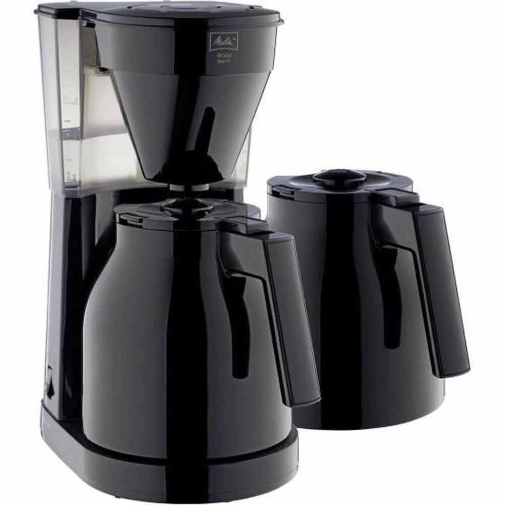 Se Melitta Easy Therm kaffemaskine sort m/2 kander hos Boligcenter.dk