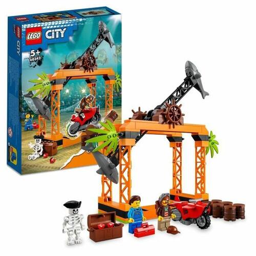 Playset Lego 60342 City Stuntz Stunt Challenge: Shark Attack (122 Dele)