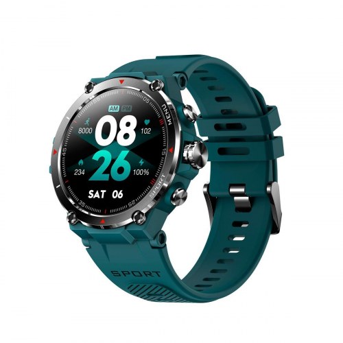 DCU Tecnologic STRAVA smartwatch 1,3" - cyan