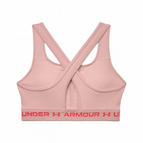 Sports-BH Under Armour Crossback Mid Pink - L
