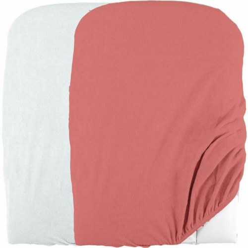 Domiva betræk til puslepude 50 × 75 cm - 2 stk. (hvid/terrakotta)