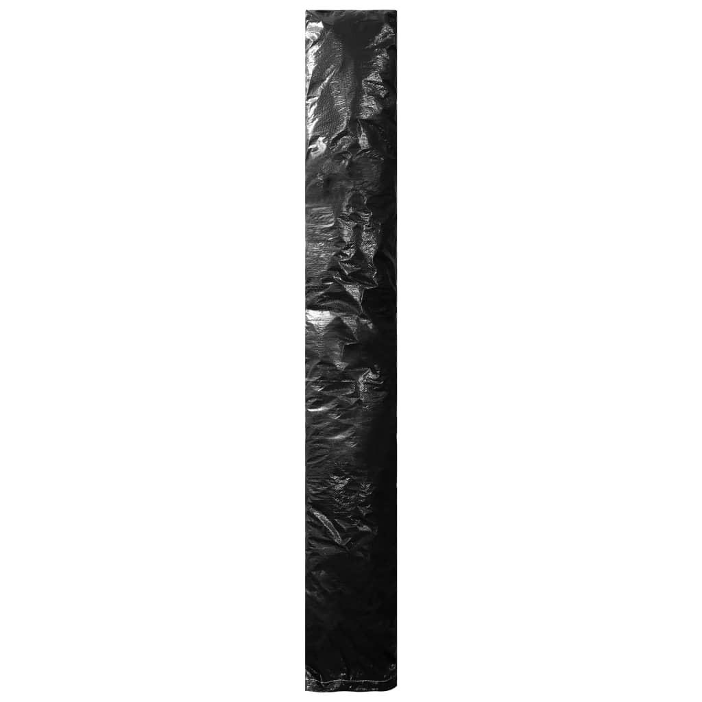 Parasolovertræk med lynlås 175 cm PE