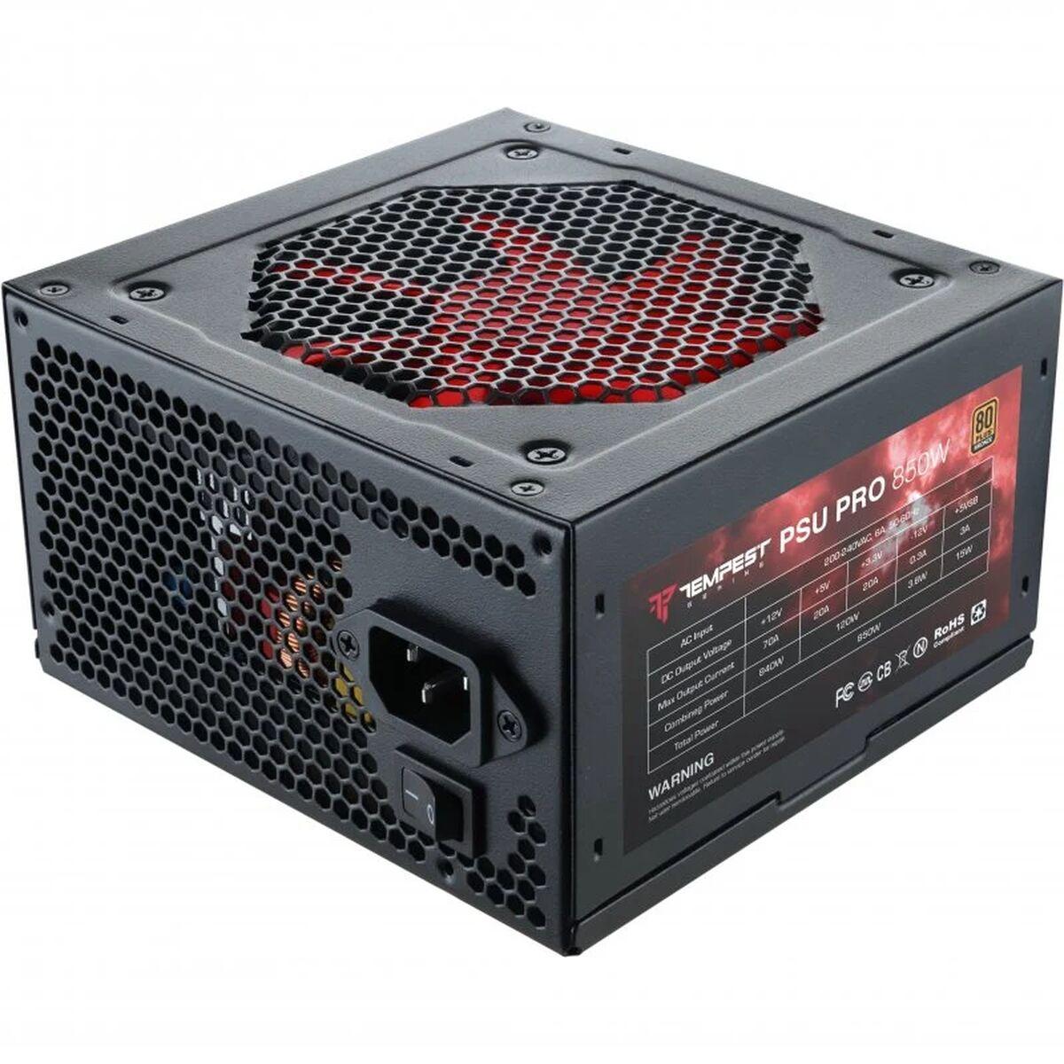 Tempest PSU PRO 850W - gaming strømforsyning med 120 mm blæser