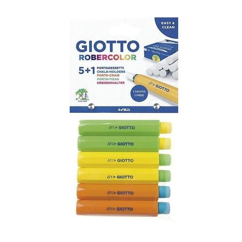 Kridtholder Giotto 6 Dele Multifarvet