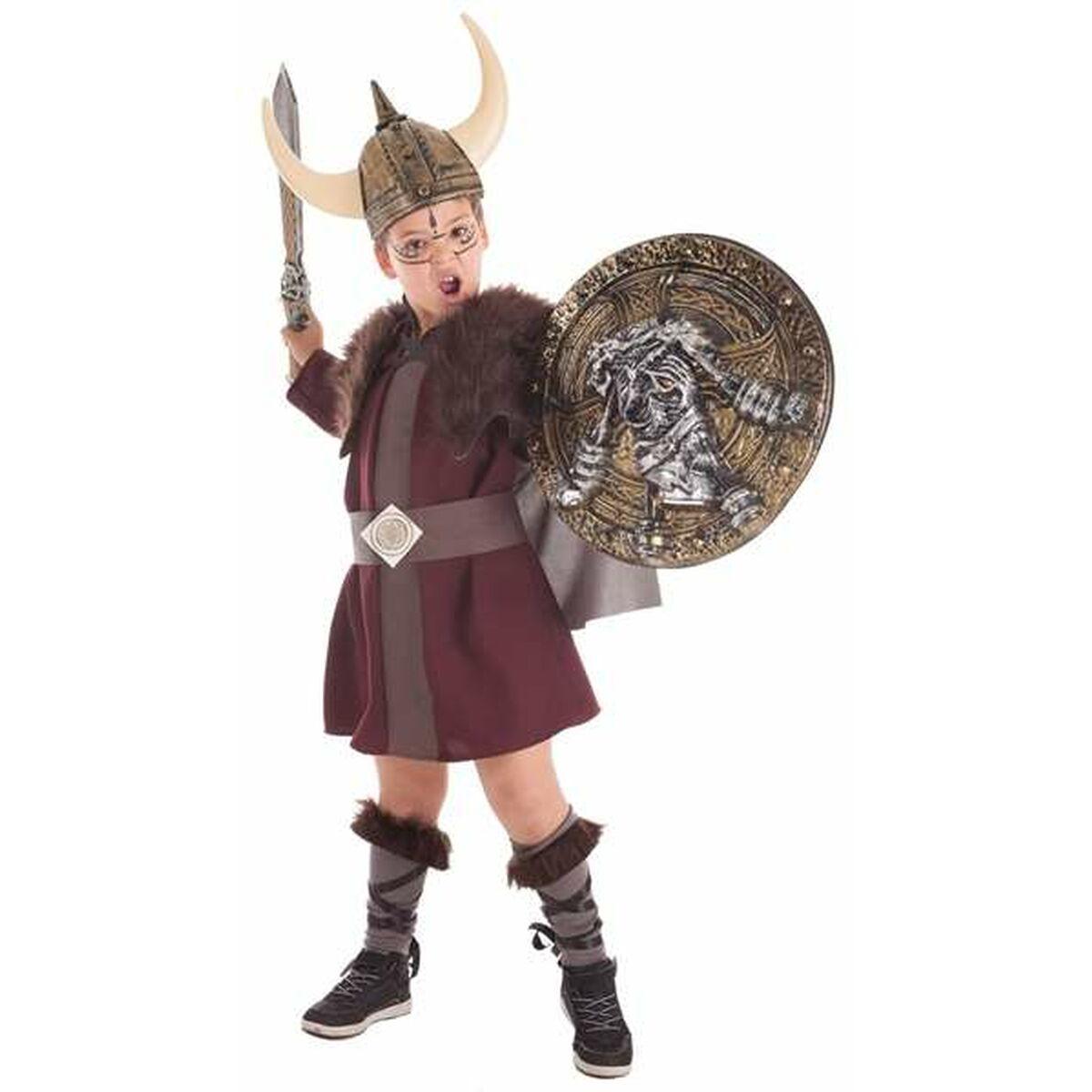 Kostume til børn Viking mand Hjelm (5 Dele) - 3-5 år