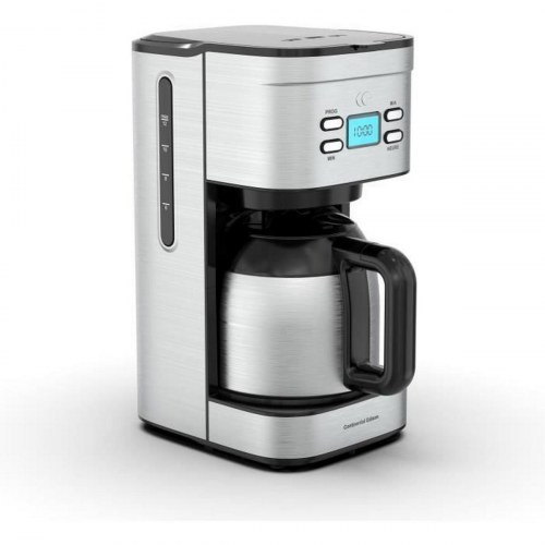 Kaffemaskine med termokande Continental Edison CECF12TIXTH 1,2 l - 800 W, stål
