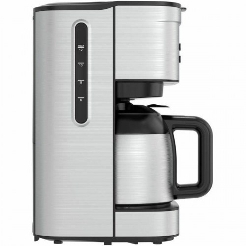 Kaffemaskine med termokande Continental Edison CECF12TIXTH 1,2 l - 800 W, stål