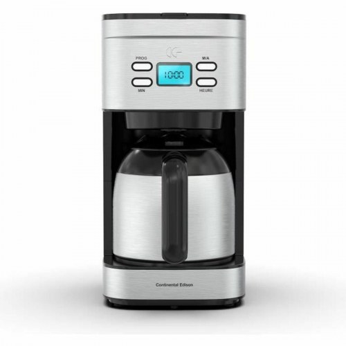 Kaffemaskine med termokande Continental Edison CECF12TIXTH 1,2 l - 800 W, stål