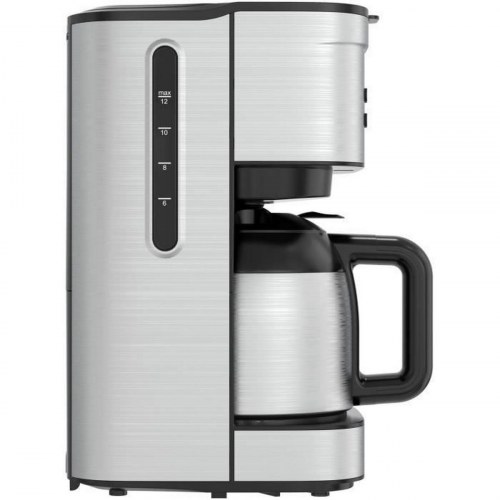Kaffemaskine med termokande Continental Edison CECF12TIXTH 1,2 l - 800 W, stål