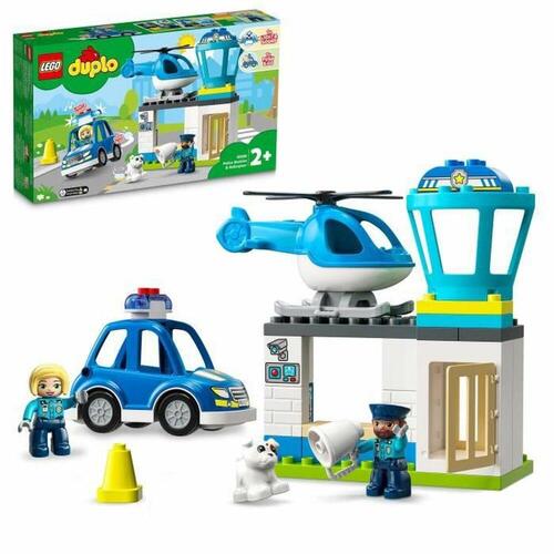 Playset Lego 10959 DUPLO Police Station & Police Helicopter (40 Dele)