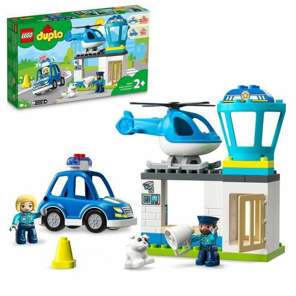 Playset Lego 10959 DUPLO Police Station & Police Helicopter (40 Dele)