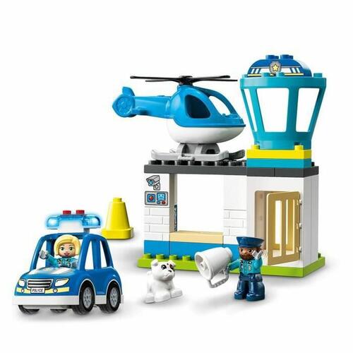 Playset Lego 10959 DUPLO Police Station & Police Helicopter (40 Dele)