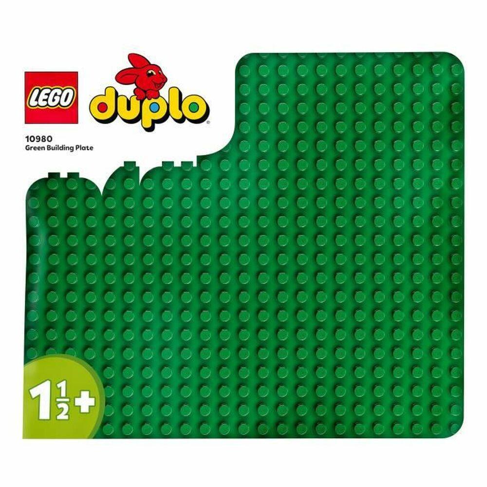 Se 10980 LEGO DUPLO Classic LEGO® DUPLO® Grøn Byggeplade hos Boligcenter.dk