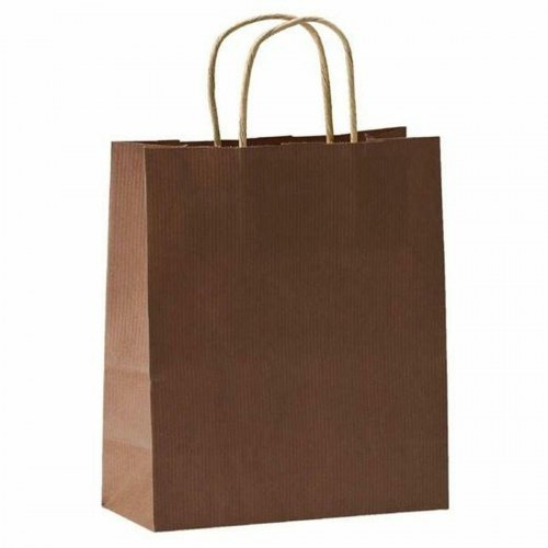 Fama gaveposer mørkebrun med håndtag 31 × 11 × 42 cm - 125 g/m² (25 stk.)